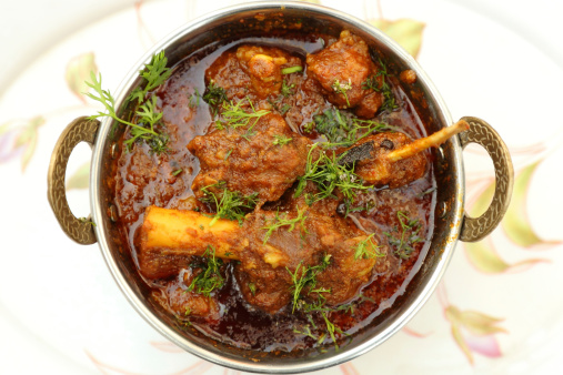 mutton kadai